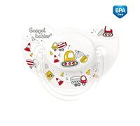 CANPOL Babies orthodontic soother "Machines", 0-6 months, 1pc.