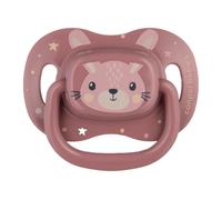 CANPOL BABIES Silicone pacifier 6-18m symmetrical pink 34/925