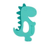 Canpol Babies Silicone Teether Dinosaur for Newborns 0m+ - Soft BPA-Free Teething Toy - Pain Relief for Sore Gums - Lightweight and Easy to Hold - Coolable Teether for Infants