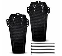 CanQuanSWZX 2PCS Mudguards Mountain Bike, Front and Rear Bike Mud Guards with Flexible Splash Protection, Lightweight Durable Bike Mudguard Set, MTB Mudguards for Mountain and Road Bikes