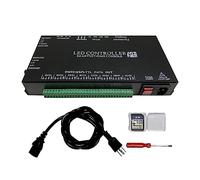 CANRIA K8 ARTNET+DMX CONSOLE LED CONTROLLER, Suitable for SPI and DMX512 LED Light, Online Offline, Addressable Programmable, 1G SD Card With 96 Program Modes and Offline Software.