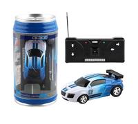 Cans Racing Car - Portable Remote Control Car with Roadblocks - Cans Simulation Racing Toy, Cool Tiny RC for Boys