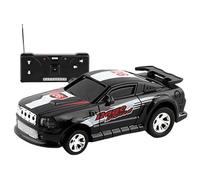 Cans Racing Car, Portable Remote Control Car with Roadblocks, Funny Tiny RC, Remote for Birthday, Christmas, New Year, Halloween