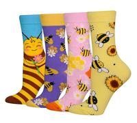 Cansok Women Animal Gifts Novelty Dress Crew Socks