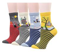 Cansok Women Animal Gifts Novelty Dress Crew Socks