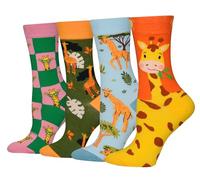 Cansok Women Animal Gifts Novelty Dress Crew Socks