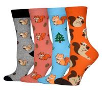 Cansok Women Animal Gifts Novelty Dress Crew Socks