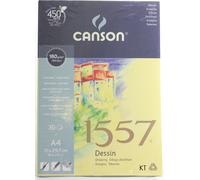 Canson 1557 180gsm A5, A4, A3 sketching drawing paper pad book spiral or gummed