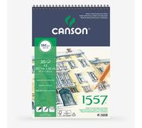 Canson : 1557 : Sketching Pad : Spiral : 30 Sheets : 180gsm : A3