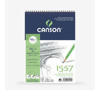 Canson : 1557 : Sketching Pad : Spiral : 50 Sheets : 120gsm : A5