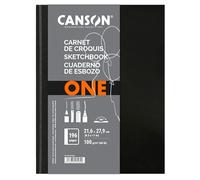 Canson ArtBook ONE - 21.6x27.9cm hardbound sketchbook including 98 sheets of 100gsm drawing paper