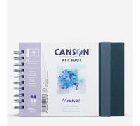 Canson : Artbook : Spiral : Landscape : Montval : 300gsm : 24 Sheets : A5