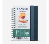 Canson : Artbook : Spiral : Portrait : C A Grain : 180gsm : 50 Sheets : A5