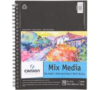 Canson-Infinity Mix Media Pad Artist Series 9" x 12" Side Wire Bound 30 Sheets