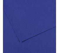 Canson C31032S030 Mi-Teintes Coloured Cellulose Paper, 160 g/m², Blue (Ultramarine 590), 21 x 29.34