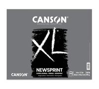 Canson C702-274 Biggie 14 x 17 Newsprint 100-Sheet Pad