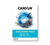 Canson Graduate, Discovery Pack, mini-pk, A4-21x29.7cm, 10 Sheets