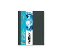 CANSON Graduate Watercolour Book 250gsm 21.6 x 27.9cm 28 White Sheets