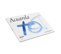 Canson Guarro Acuarela Glued Pad 1 Side Watercolour Paper Fine Grain 240 g 20 Sheets White Fine Grain 23 x 32,5 cm White