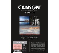 Canson Infinity Arches 88 Ultra Smooth Pure White Matt Inkjet Photo Paper, 310gsm, 21 x 29.7 cm, 25 Sheets, Acid-Free, Ideal for Professional Photographers