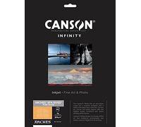 CANSON Infinity Arches BFK Pure White Smooth 310gsm A4 Sheets, Digital Fine Art Reproduction, 10 Sheets, Ideal for Professional Photographers