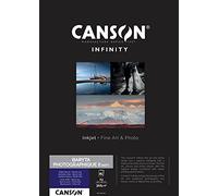 Canson Infinity Baryta Photo II Matt White Inkjet Photo Paper, 310gsm, A3, 25 Sheets, Acid-Free, Ideal for Professional Photographers
