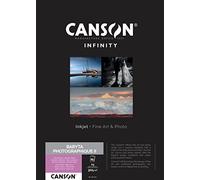 CANSON Infinity Baryta Photographique II Digital Darkroom 310gsm A3 Paper, Satin Baryta, 25 Pure White Sheets, Ideal for Professional Photographers