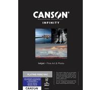 CANSON Infinity Platine Fibre Rag Ultra Smooth Glossy 310gsm A3 Paper, Digital Darkroom Papers, 25 Pure White Sheets, Ideal for Professional Photographers