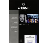 Canson Infinity Rag Photographique 210gsm,white matte inkjet paper, A3+, box of 25 sheets
