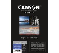 CANSON Infinity Rag Photographique Ultra Smooth 310gsm A4 Paper, Digital Fine Art Reproduction, 25 Pure White Sheets, Ideal for Professional Photographers