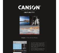 Canson Infinity Somerset Enhanced Watercolour Rag White Paper, 240 gsm, A4, 25 Sheets