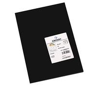 Canson Iris Vivaldi A4 185 GSM Smooth Colour Paper - Black (Pack of 50 Sheets)