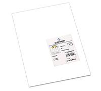 Canson Iris Vivaldi A4 185 GSM Smooth Colour Paper - White (Pack of 50 Sheets)