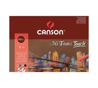 CANSON Mi-Teintes Coloured Drawing 335g A3 Paper Pack, 6 Fine Sanded Colours, 12 Sheets, Pastel & Mixed Media, For Professional Artists & Illustrators