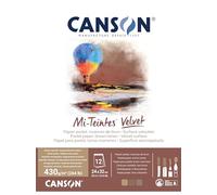 CANSON Pastel Paper, 3 Brown Tones, 9.4x12.6'' -24x32cm