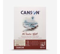 Canson : Mi-Teintes : Velvet Pad : 24x32cm (Apx. 9x13in) : 430gsm : Cream White