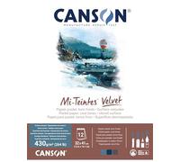 CANSON Pastel Paper, 3 Cool Tones, 12.6X 6.1'' -32x41cm