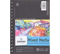 Canson Mix Media Pad 5.5-inch x 8.5-inch 30 Sheets