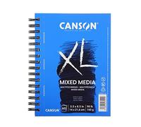 Canson Mix Media Paper Pads, Blue, 5.5x8.5