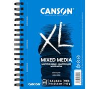 Canson Mix Media Paper Pads, Blue, 5.5x8.5