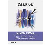 Canson Pad, White Paper, 11x14 Inch