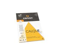 Canson Tracing Paper 90gsm A3 pad Including 50 Sheets - Satin Finish