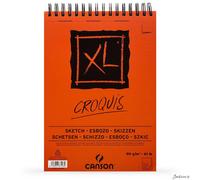 Canson XL Croquis Spiral Pad Paper A2 90gsm 60 Sheets For Sketching