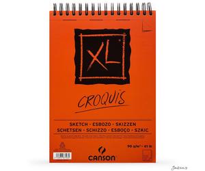 Canson XL Croquis Spiral Pad Paper A2 90gsm 60 Sheets For Sketching