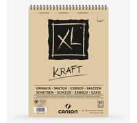 Canson : XL : Kraft : Spiral Pad : 90gsm : 60 Sheets : A3