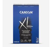 Canson : XL : Mixed Media : Spiral Pad : 300gsm : 30 Sheets : A3