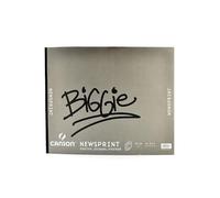 Canson XL Series Newsprint Paper Pad, for Charcoal and Pencil, Fold Over, 30 Pound, 14 x 17 Inch, 0, 14" x 17" (100 Sheets)