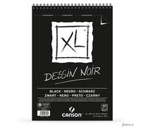 Canson : XL : Black : Spiral Pad : 150gsm : 40 sheets : A3