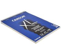 CANSON XL Textured Mixed Media 300gsm A3 Paper, Medium Grain, Spiral Pad Short Side, 30 White Sheets, For Professional Artists & Illustrators