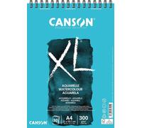 CANSON XL Watercolour 300gsm A4 Paper CP 30 White Sheets